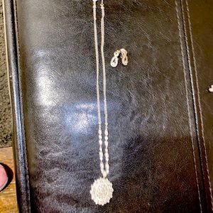 Beautiful necklace and earrings